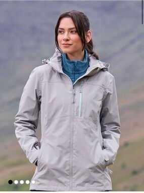 Lilac Women's rain Jacket